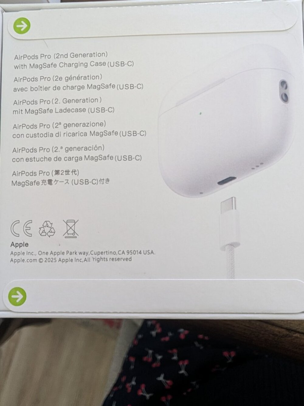 Brand New AirPods Pro 2 (Second Generation) with Noise Cancellation - Picture 3 of 3